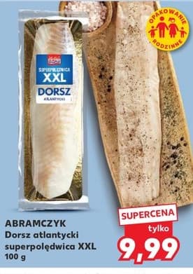 dorsz atlantycki superpolędwica XXL