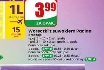 woreczki z suwakiem