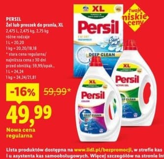 żel lub proszek do prania