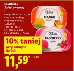 sorbet owocowy