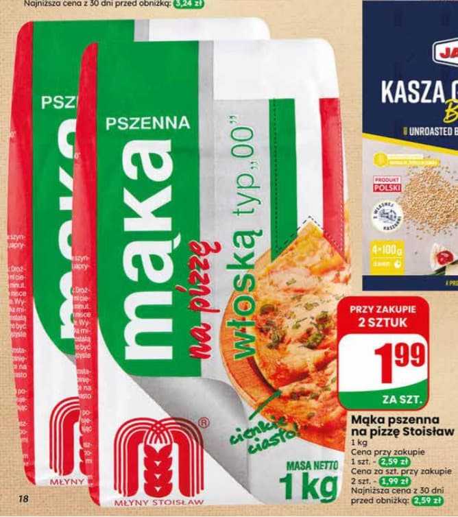 mąka pszenna na pizzę