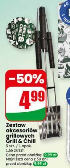 zestaw akcesoriów grillowych