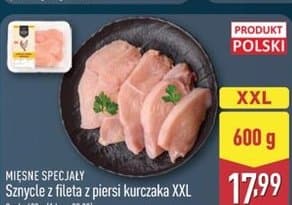 sznycle z fileta z piersi kurczaka xxl