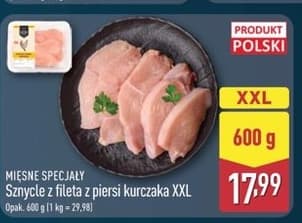 sznycle z fileta z piersi kurczaka xxl