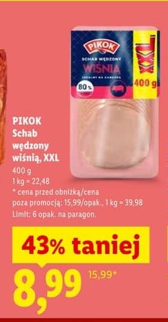 schab wędzony wiśnia