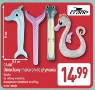 dmuchany makaron do pływania