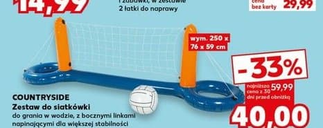 zestaw do siatkówki