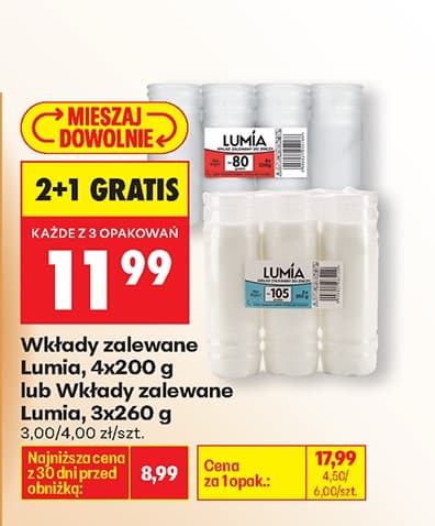 wkład zalewany do zniczy
