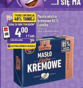 masło ekstra kremowe 85%