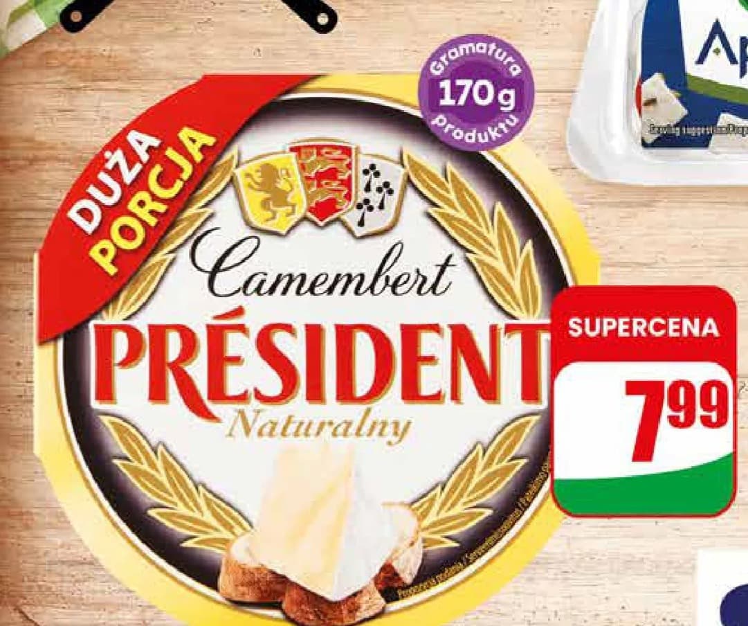ser pleśniowy camembert naturalny