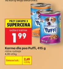 Puffi karma dla psa 415g