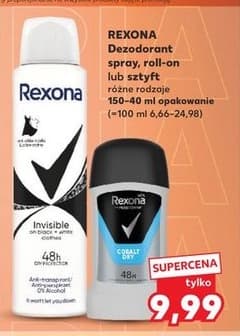 dezodorant spray, roll-on lub sztyft