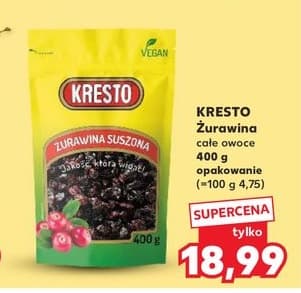 żurawina suszona