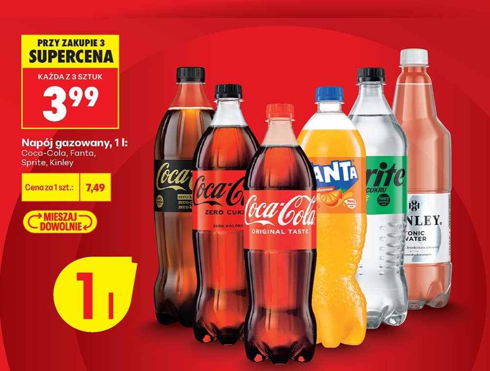 napój gazowany