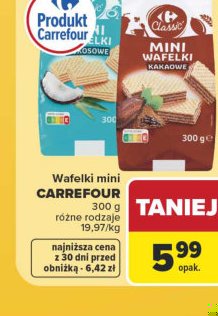 wafelki mini