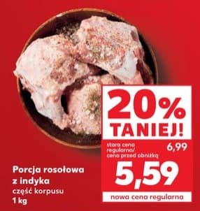 porcja rosołowa z indyka część korpusu