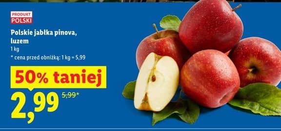 jabłka pinova