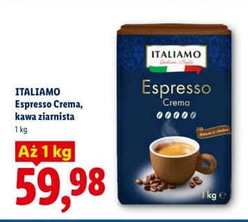 espresso crema kawa ziarnista