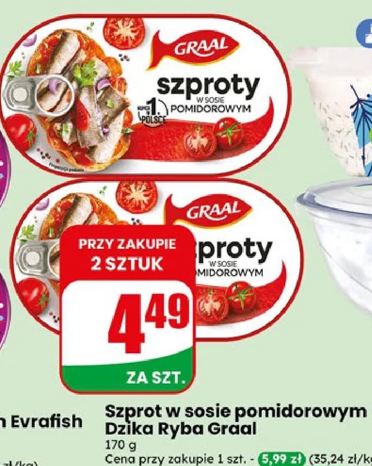 szprot w sosie pomidorowym