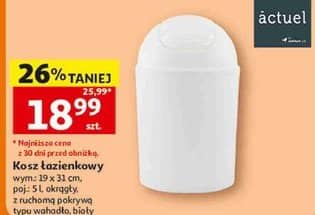 Actuel kosz łazienkowy poj.: 5l. wym.: 19x 31cm