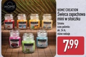świeca zapachowa mini w słoiczku