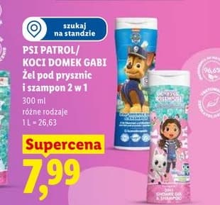 żel pod prysznic i szampon 2 w 1