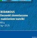 kieszonki ziemniaczane z nadzieniem tzatziki