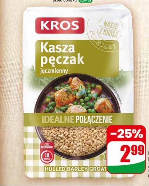 kasza jęczmienna pęczak