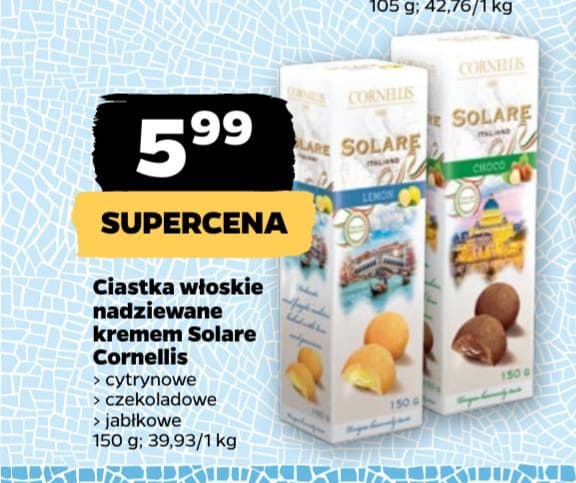 ciastka włoskie nadziewane kremem