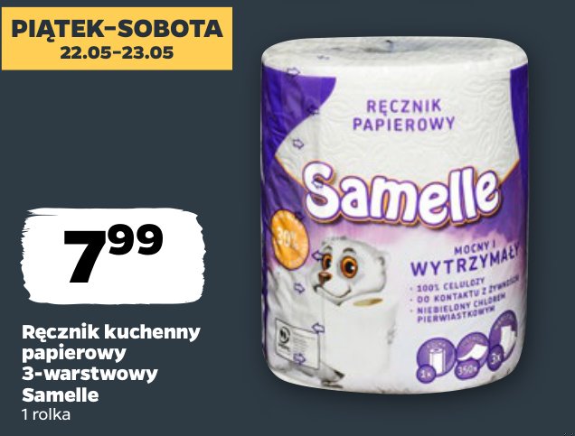 ręcznik kuchenny papierowy 3-warstwowy