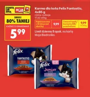 karma dla kota Felix