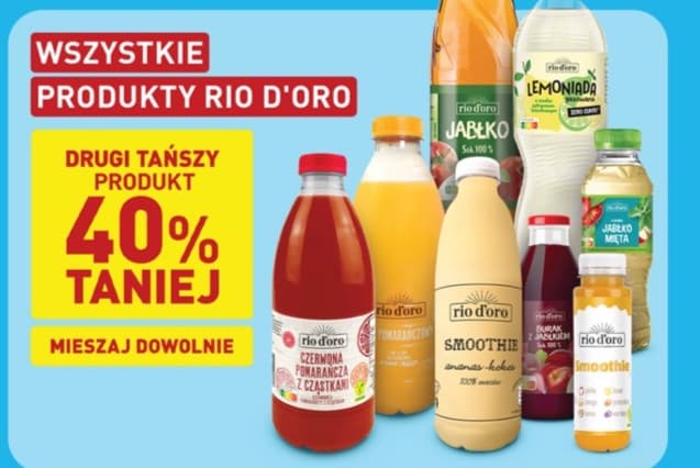 napój owocowy różne rodzaje