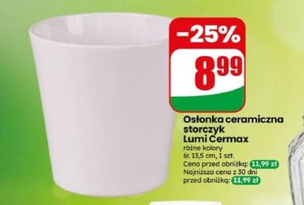 osłonka ceramiczna na storczyk