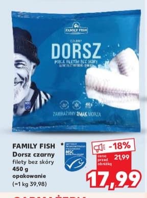 dorsz czarny filet bez skóry