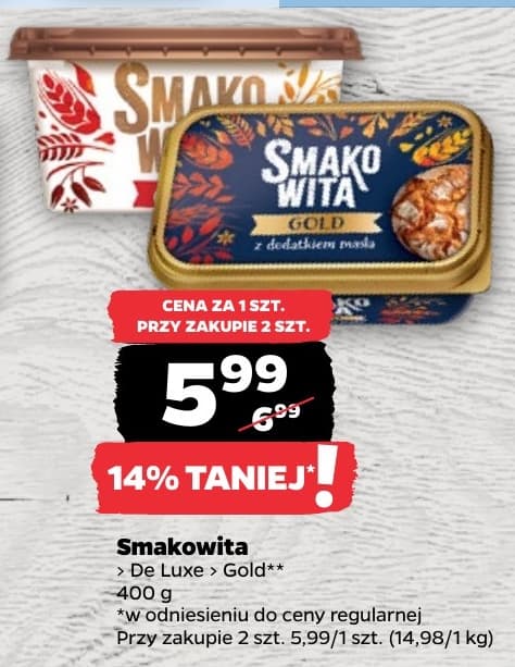 smakowita duże opakowanie de luxe gold