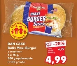 bułki maxi burger z sezamem