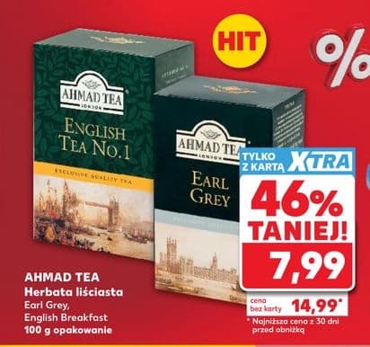 herbata liściasta Earl Grey, English Breakfast