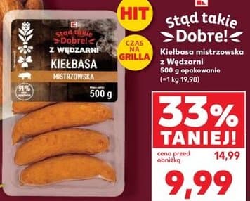 kiełbasa mistrzowska z wędzarni