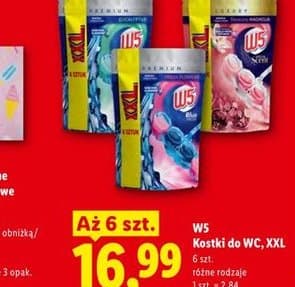 kostki do WC XXL