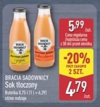 sok tłoczony
