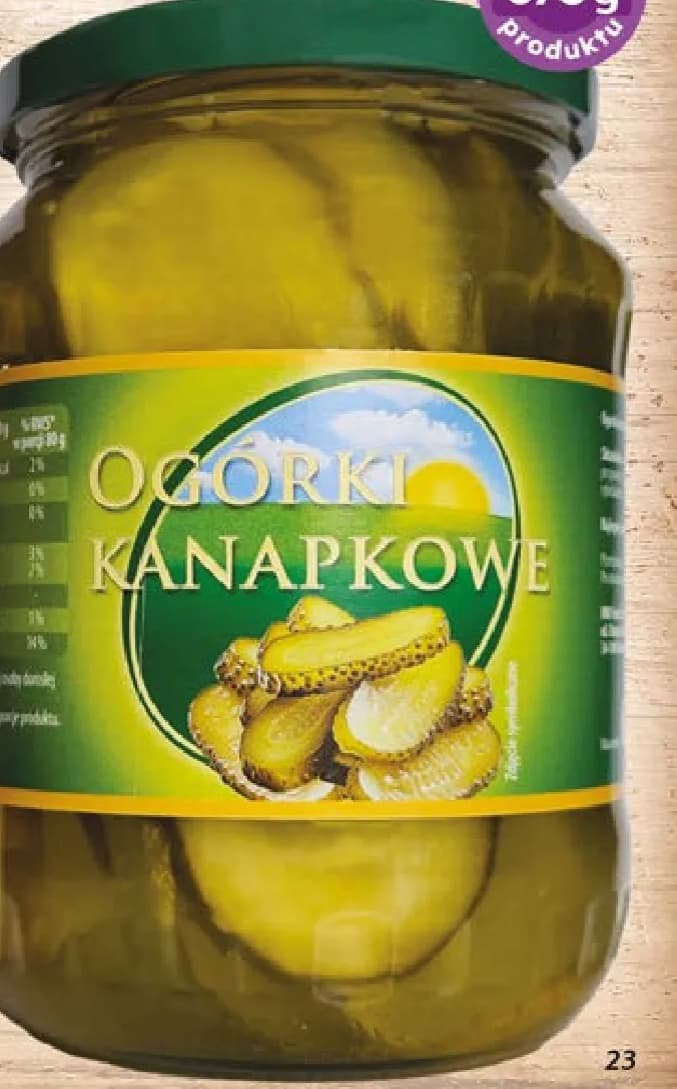 ogórki kanapkowe