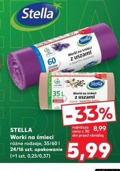 worki na śmieci z uszami