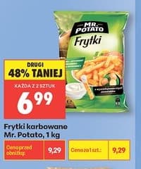 frytki karbowane