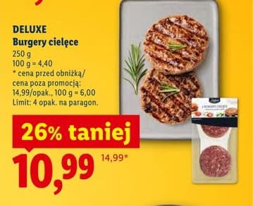 burgery cielęce