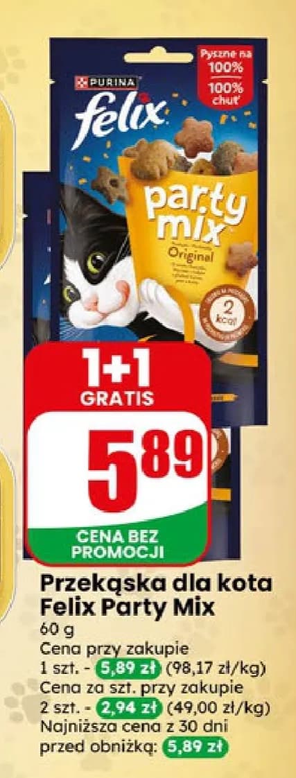 przekąska dla kota party mix