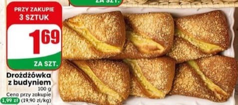 drożdżówka z budyniem