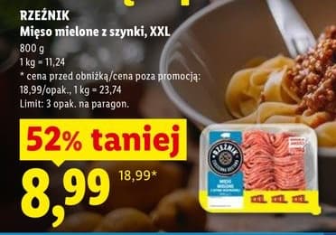 mięso mielone z szynki XXL