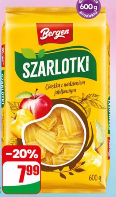 ciastka z nadzieniem jabłkowym