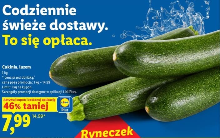 cukinia luzem