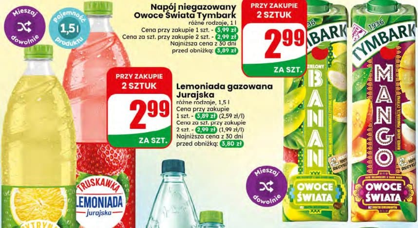 napój niegazowany Owoce Świata
